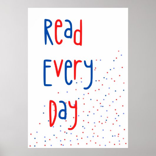 Lees elke dag Poster (Voorkant)