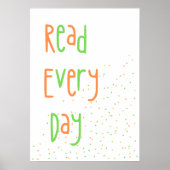 Lees elke dag Poster (Voorkant)