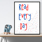 Lees elke dag Poster
