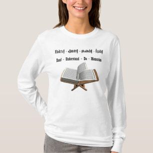 Lees en begrijp de Koran niet T-shirt