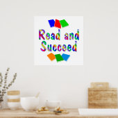 Lees en geslaagd poster (Keuken)