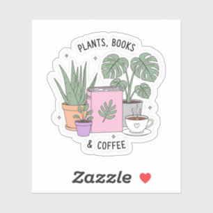 Lees en Groei Sticker Set - Schattigee Planten Lez