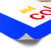 Lees en kleuren uw Poster van het Literacy-idee (Hoek)