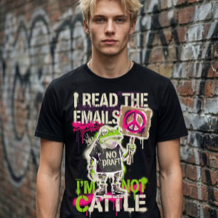 Lees Epstein E-mails Anti Oorlog Geen Dienstplicht Tri-Blend Shirt