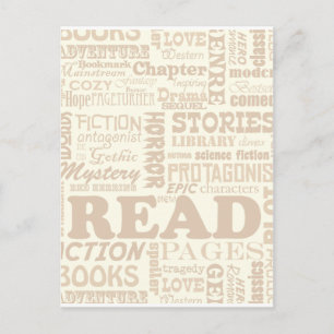 Lees er alles over! briefkaart