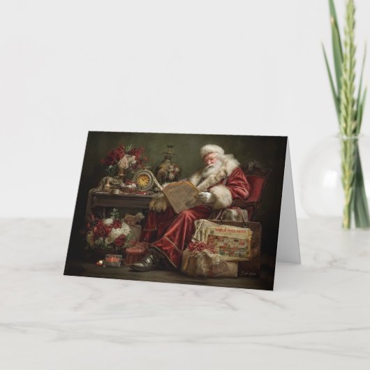 Lees er alles over Vrolijk kerstfeest Kaart (Voorkant)