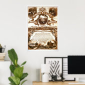 Lee's Farewell Adres 1865 Poster (Thuiskantoor)