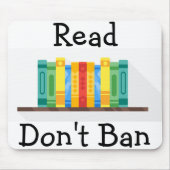 Lees geen verboden Muismat (Voorkant)