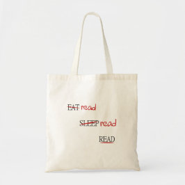 Lees gelezen lezen lezen tote bag