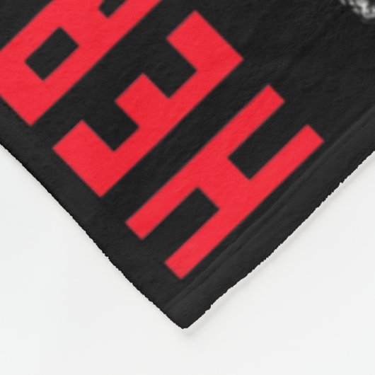 Lees haar vechtnichtje Heart Disease Awareness Us  Fleece Deken (Hoek)