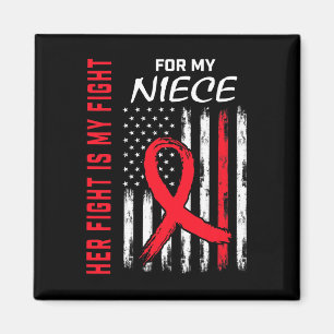 Lees haar vechtnichtje Heart Disease Awareness Us  Magneet