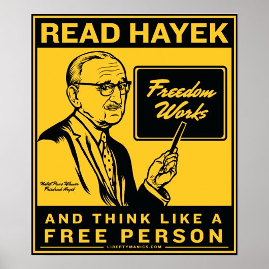 Lees Hayek Poster (Voorkant)