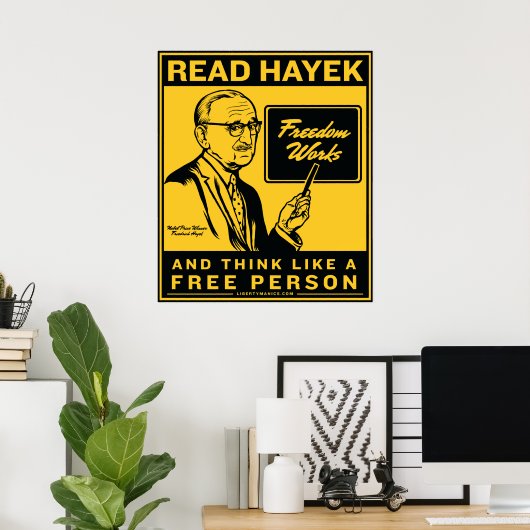 Lees Hayek Poster (Thuiskantoor)