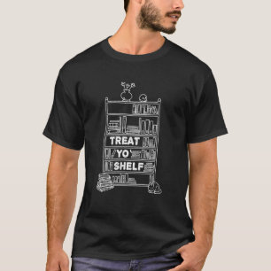 Lees het boek 'Bookshelf Treat' T-shirt