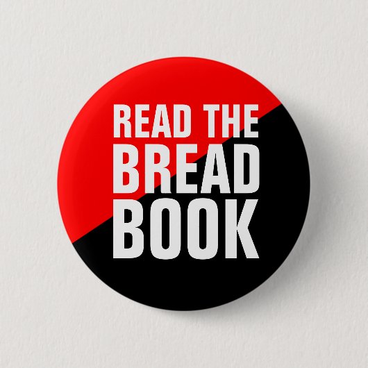 Lees het Brood Boek Ronde Button 5,7 Cm (Voorkant)