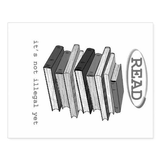 Lees, het is nog niet illegaal rubberstempel (Afrduk)