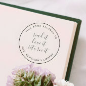 Lees het liefje en retourer het | Dit boek behoort Zelfinktende Stempel