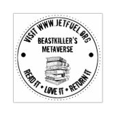 Lees het liefste IT-systeem geeft het op maat teru Rubberstempel (Afrduk)