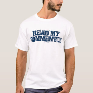 Lees het Shirt Mijn opmerking