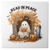 Lees in Peace Book Ghost Tegeltje (Voorkant)