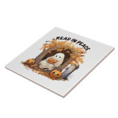 Lees in Peace Book Ghost Tegeltje (Zijkant)