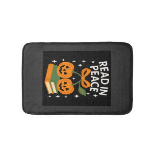 Lees in vrede Funny Halloween-boek Badmat