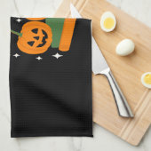 Lees in vrede Grappig Halloween-boek Theedoek (Quarter Fold)
