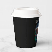 Lees in Vrede Skeleton Leesboek Lover Bookish Papieren Bekers (Rechts)