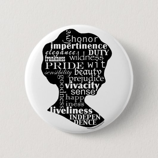 Lees Jane Austen Button (Voorkant)