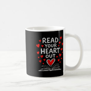 Lees je hart uit valentijnsboek Liefhebber Lezen T Koffiemok