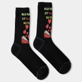 Lees je hart uit Valentijnsdag leraar Sokken (Rechts)