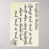 Lees je het als gelezen of gelezen poster? poster (Voorkant)