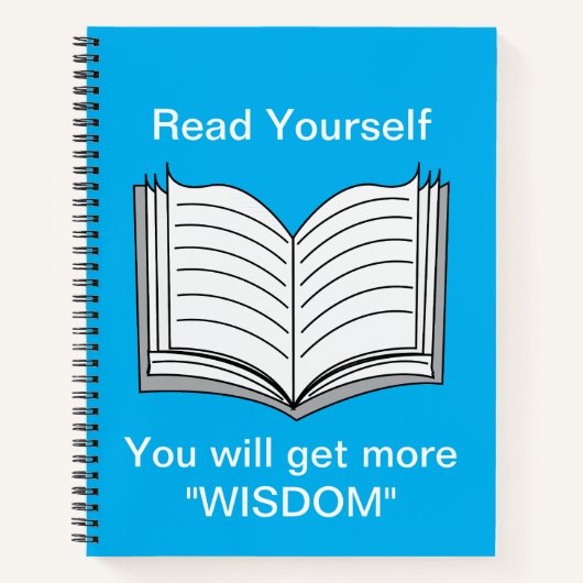 Lees jezelf Inspirerend Notitieboek (Voorkant)