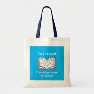 Lees Jezelf Inspirerende Spreuk Tote Bag