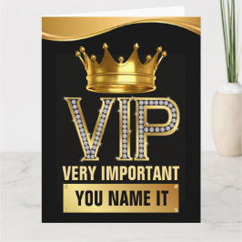 LEES: JOUW Naam is VIP Kaart