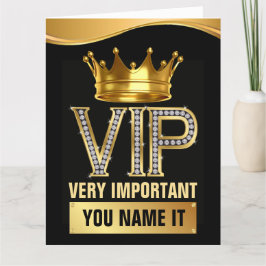 LEES: JOUW Naam is VIP Kaart