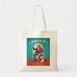 Lees Karl Marx Saint Fun Design Tote Bag