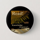 Lees! Kennis is Power Button (Voorkant)