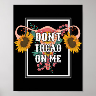 Lees me niet aan als feministe Pro Choice Poster