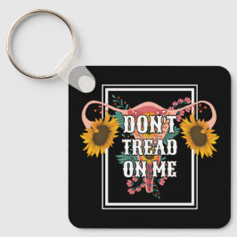 Lees me niet aan als feministe Pro Choice Sleutelhanger