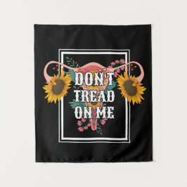 Lees me niet aan als feministe Pro Choice Wandkleed