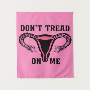 Lees me niet aan als feministe Pro Choice Wandkleed