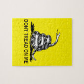 Lees me niet over de Gadsden vlag serie Legpuzzel (Horizontaal)