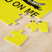 Lees me niet over de Gadsden vlag serie Legpuzzel (Zijkant)