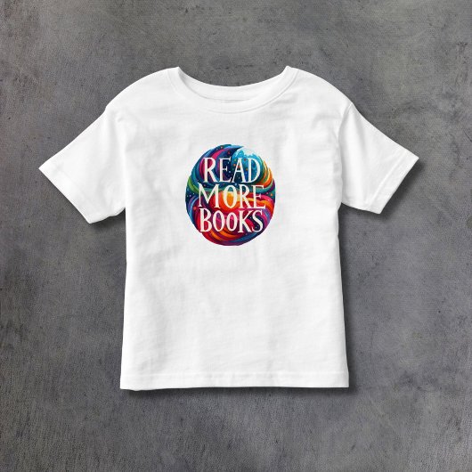 Lees Meer Boeken Alsjeblieft! Kleurig Kinder Shirts