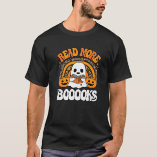 Lees meer Boeken Boeken Ghost Pumpkin Schattige Te T-shirt