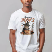 Lees meer Boeken Capybara Halloween Grappig T-shir T-shirt