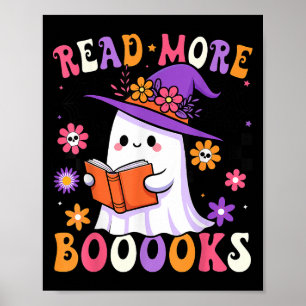 Lees Meer Boeken Geest Lezen Boek Grappige Leraar Poster