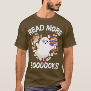 Lees meer boeken Ghost Funny Halloween Boo Ghost T-shirt