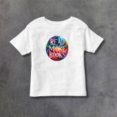 Lees meer boeken graag! Kleurig Kinder Shirts